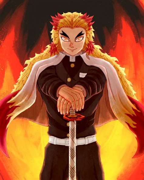 Rengoku Kyoujuro By Tkach Okda On Deviantart