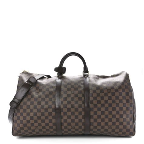 Louis Vuitton Damier Ebene Keepall Bandouliere Fashionphile