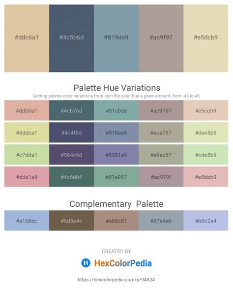 3694 Beige Color Schemes | Hexcolorpedia