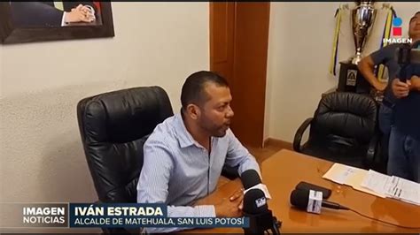 Iván Estrada alcalde de Matehuala SLP desmiente tener vínculos con