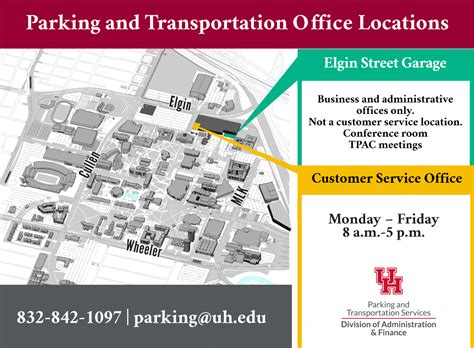 Parking Maps - University of Houston