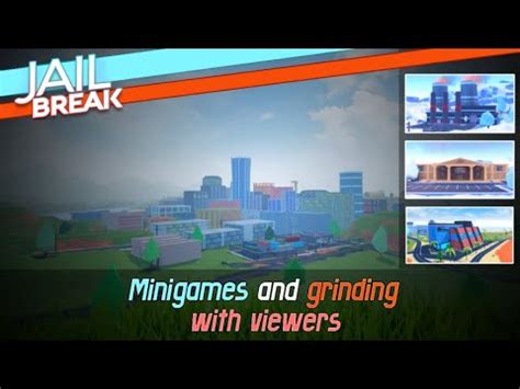 Live Jailbreak Livestream Minigames Included Youtube