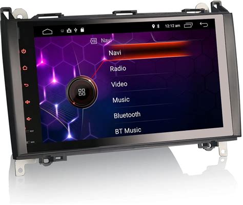 Erisin Zoll Android Dab Autoradio Mit Gps Navi F R Mercedes