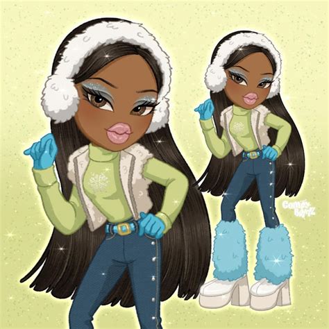 Wintertime Wonderland Bratz In Comfybratz Art