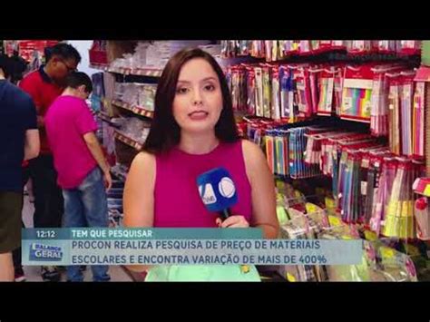 Procon Realiza Pesquisa De Pre O De Materiais Escolares E Encontra