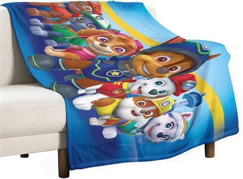 Cartoon Paw Patrol Cute Throw Blankets Ultra Soft Flannel