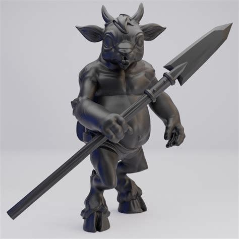 Hot Goblin ヤギ人間の子B ミニチュア ホットゴブリン TRPG 獣人