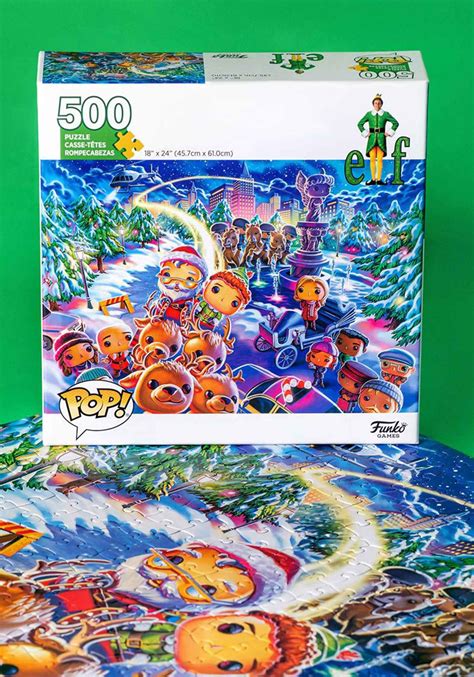 Pop Puzzles Buddy The Elf Pieces Jigsaw Puzzle