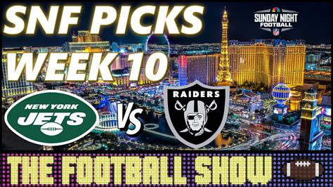 Sunday Night Football Picks NFL Week 10 YouTube