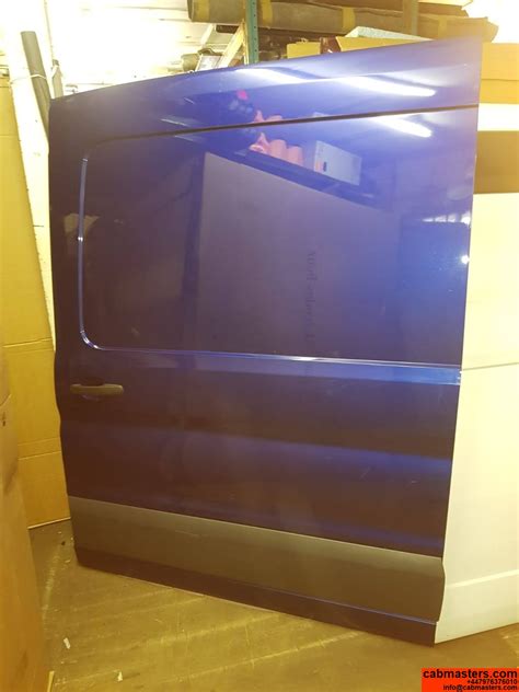 Ford Transit Mk9 2019 Current Side Loading Door Metallic Blue For Sale At Cabmasters