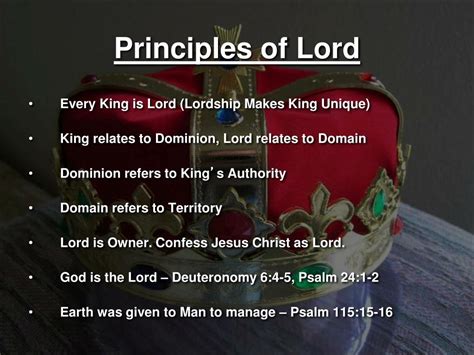 Ppt Understanding The Kingdom And Kingdom Principles Powerpoint