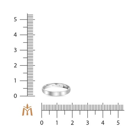 Цагаан алтан бөгж R01-3-W-1012 · MIUZ DIAMONDS MONGOLIA