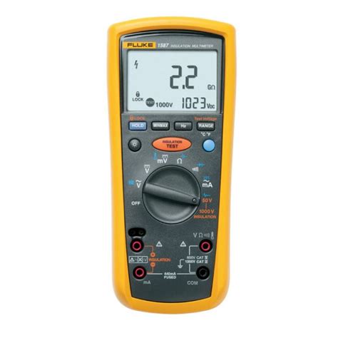 Fluke T Insulation Multimeter For Telecom Applications