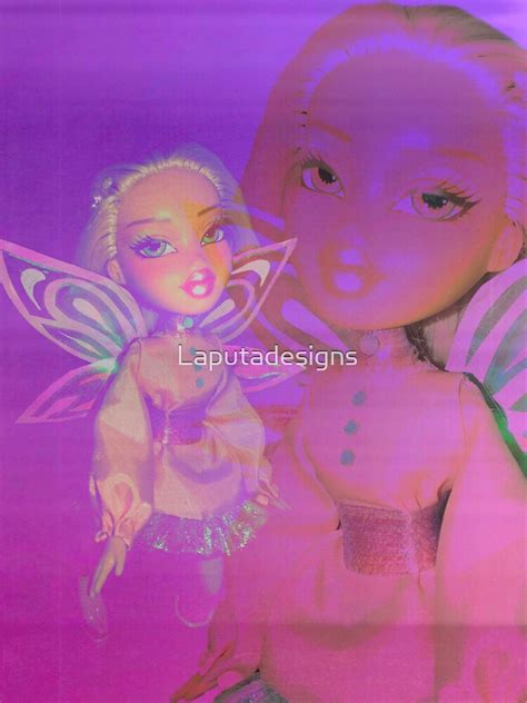 Bratz Neon Pink Fairy Sticker For Sale By Laputadesigns Redbubble