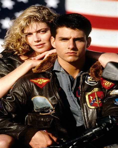 8x10 Tom Cruise Kelly Mcgillis Glossy Photo Photograph Picture Top Gun