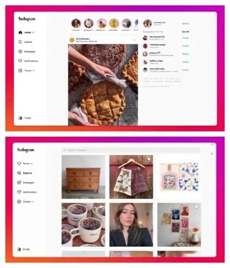 Instagram Update Tampilan Versi Web Desktop