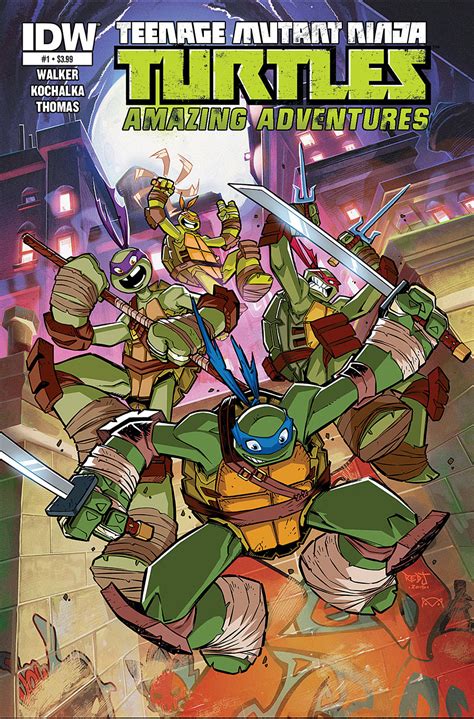 Teenage Mutant Ninja Turtles Amazing Adventures From Idw Comics