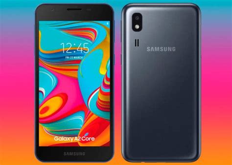 Samsung Galaxy A2 Core se filtran todas las características del modelo