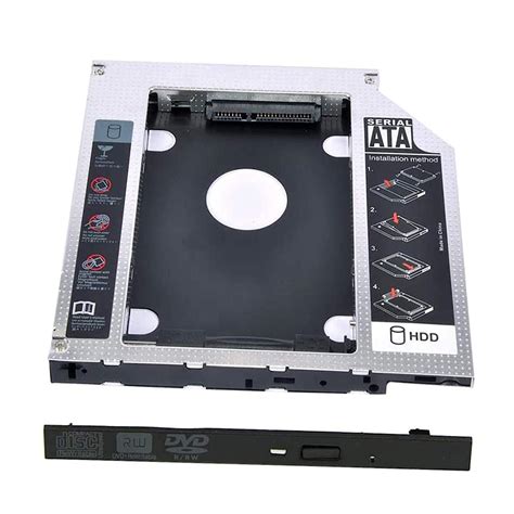 Baijixin Universal 12 7mm SATA To SATA 2nd SSD HDD Hard Drive Caddy