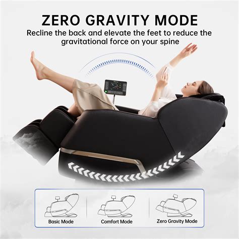 Real Relax Full Body Zero Gravity Shiatsu Recliner Electric Massage