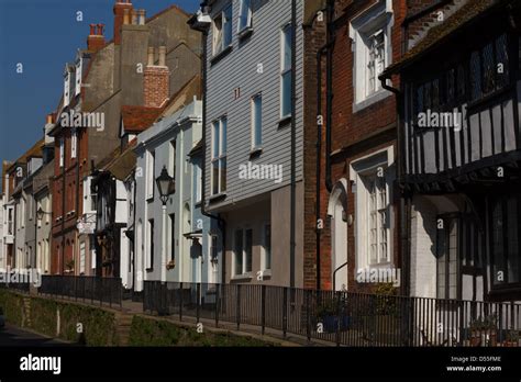 Hastings Old Town Stock Photo Alamy