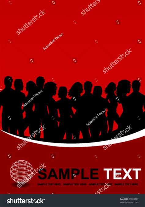 people poster stock vector royalty   shutterstock