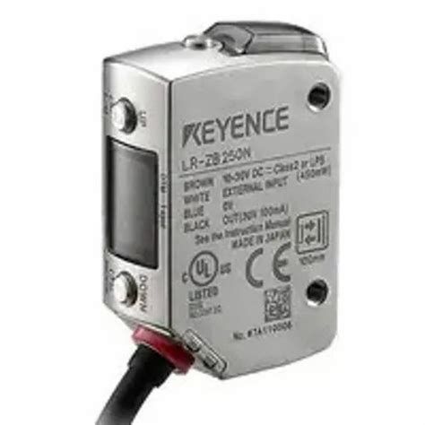 Keyence LR ZB100C3P Self Contained CMOS Laser LR Z Series Sensor