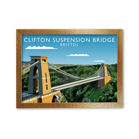 Clifton Suspension Bridge Bristol Framed City Art Print City Etsy