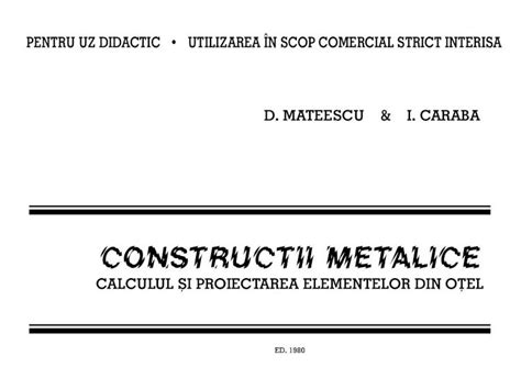 PDF CONSTRUCTII METALICE 2 DOKUMEN TIPS