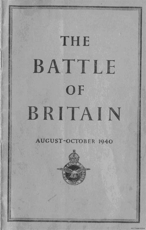 The Battle Of Britain · Ibcc Digital Archive