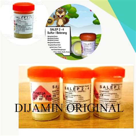 Salep Belerang Blerang Sulfur Obat Panu Krim Kulit Gatal