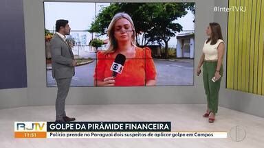 RJ Inter TV 1ª Edição Polícia prende no Paraguai dois suspeitos de