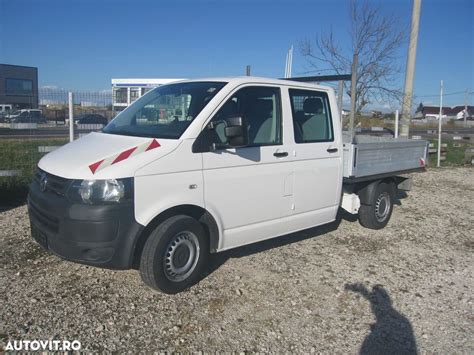 Second Hand Volkswagen Transporter T5 6 Loc Platforma Mixta Ac