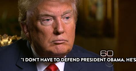 Donald Trump Responds To Accusations Of Islamophobia On 60 Minutes