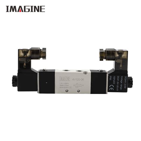 Imagine Two Position Five Way Solenoid Valve Double Coil V