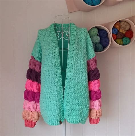 Creacionesmaitecrochet On Instagram Cardigan Burbujas Con