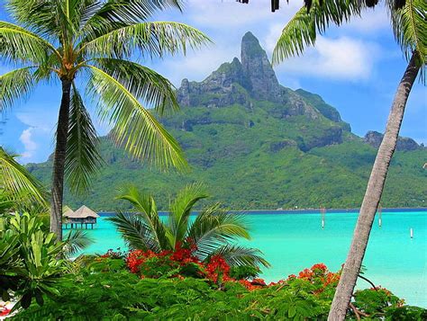 1920x1080px 1080p Free Download Bora Bora Resort South Polynesia