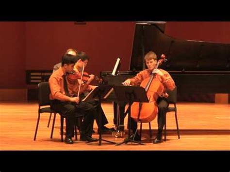 Ravel Piano Trio In A Minor Opus Ii Pantoum Youtube