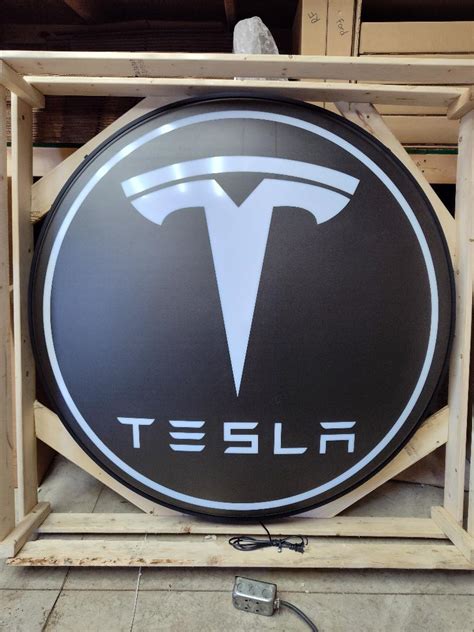 Tesla Dealership Sign Tesla Signs