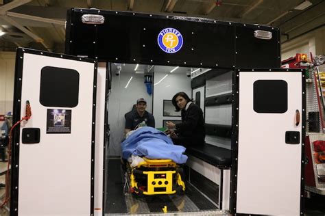 Kay Newscow Pioneer Tech Ambulance Simulator Enhances Training For