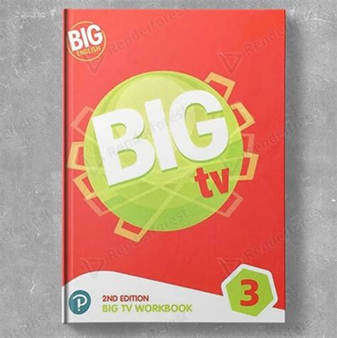 کتاب کار بیگ تی وی 3 ویرایش دوم Big English 3 Big Tv Workbook 2nd