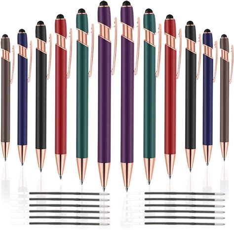 Amazon Pack Ballpoint Pen In Stylus Retractable Ballpoint