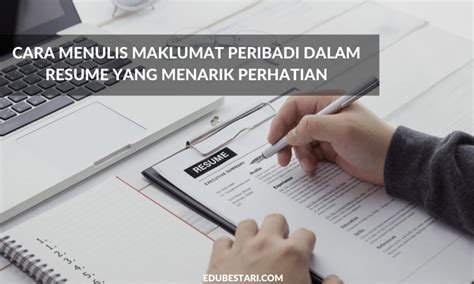 Contoh Ayat Resume Tentang Diri Info Bpjs