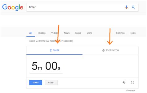 Use Timer and Stopwatch in Google search page | Google Features