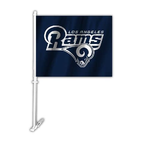 Car Window Flags Los Angeles Rams Ramsons Imports