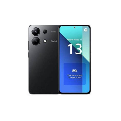 Ripley CELULAR XIAOMI REDMI NOTE 13 256GB 8GB RAM 50MP 7 NEGRO