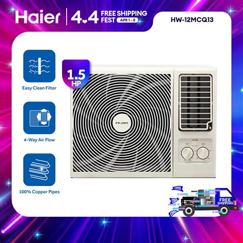 Haier Hw Mcq Hp Window Type Aircon Inverter Grade R