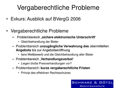 Der Einsatz Elektronischer Beschaffungsformen Nach Dem Bvergg