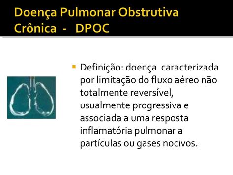 Dpoc Doenca Pulmonar Obstrutiva Cronica