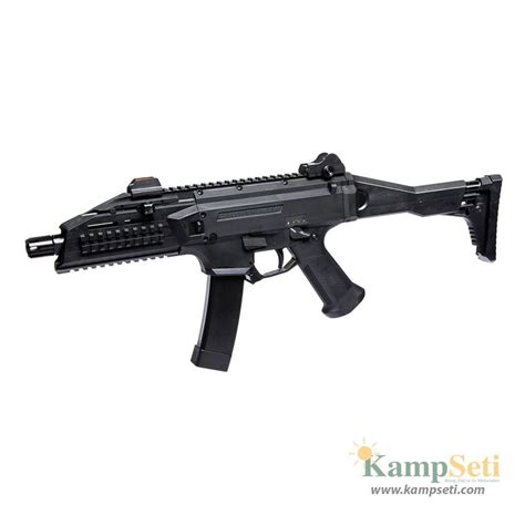 Asg Cz Scorpion Evo 3 A1 Atek Aeg Airsoft Tüfek Siyah Kamp Seti